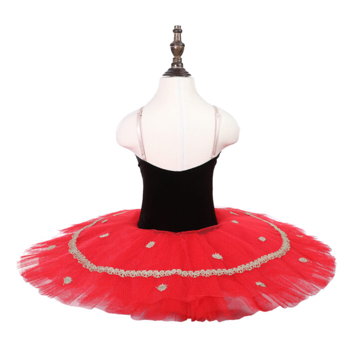 Red Stretch Ballet Tutu - Image 5