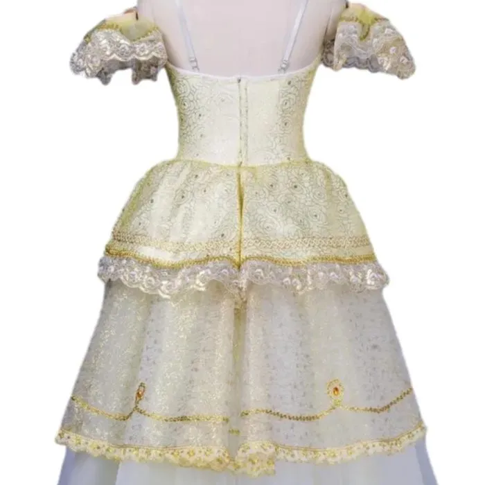 Clara party dress from the back