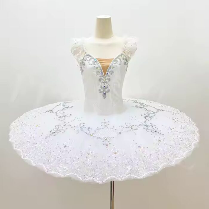 White Lace Ballet Tutu - Image 4