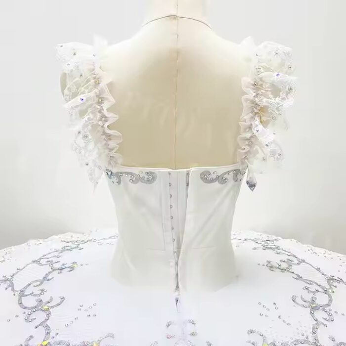 White Lace Ballet Tutu - Image 2