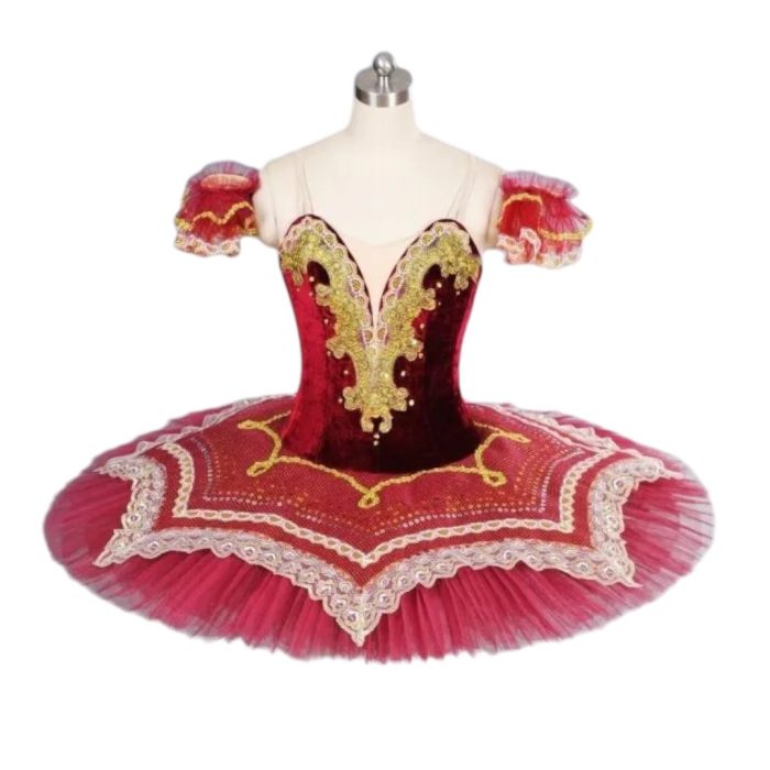 Dark Red Ballet Tutu