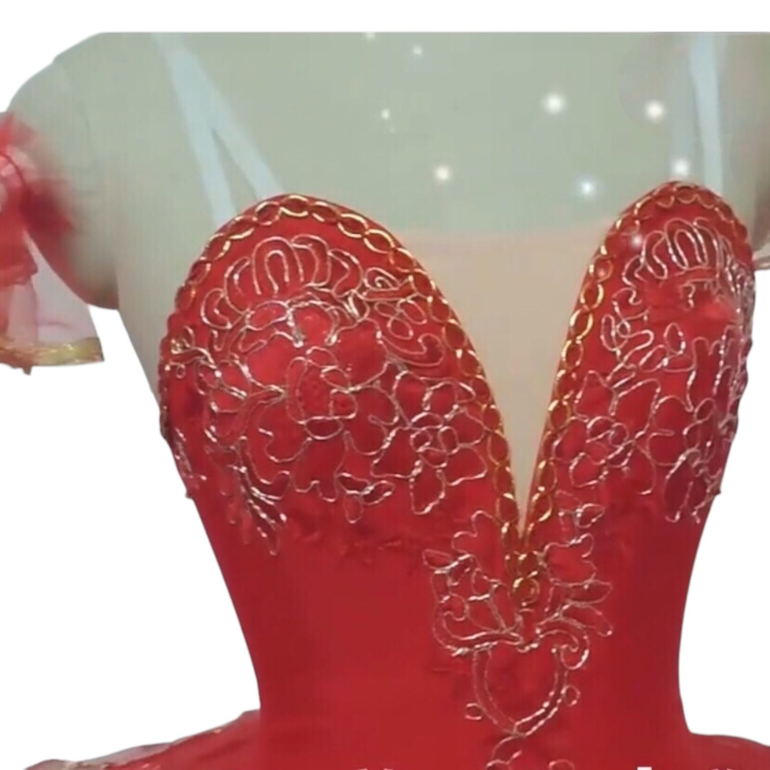 Red Ballet Dress - Image 2