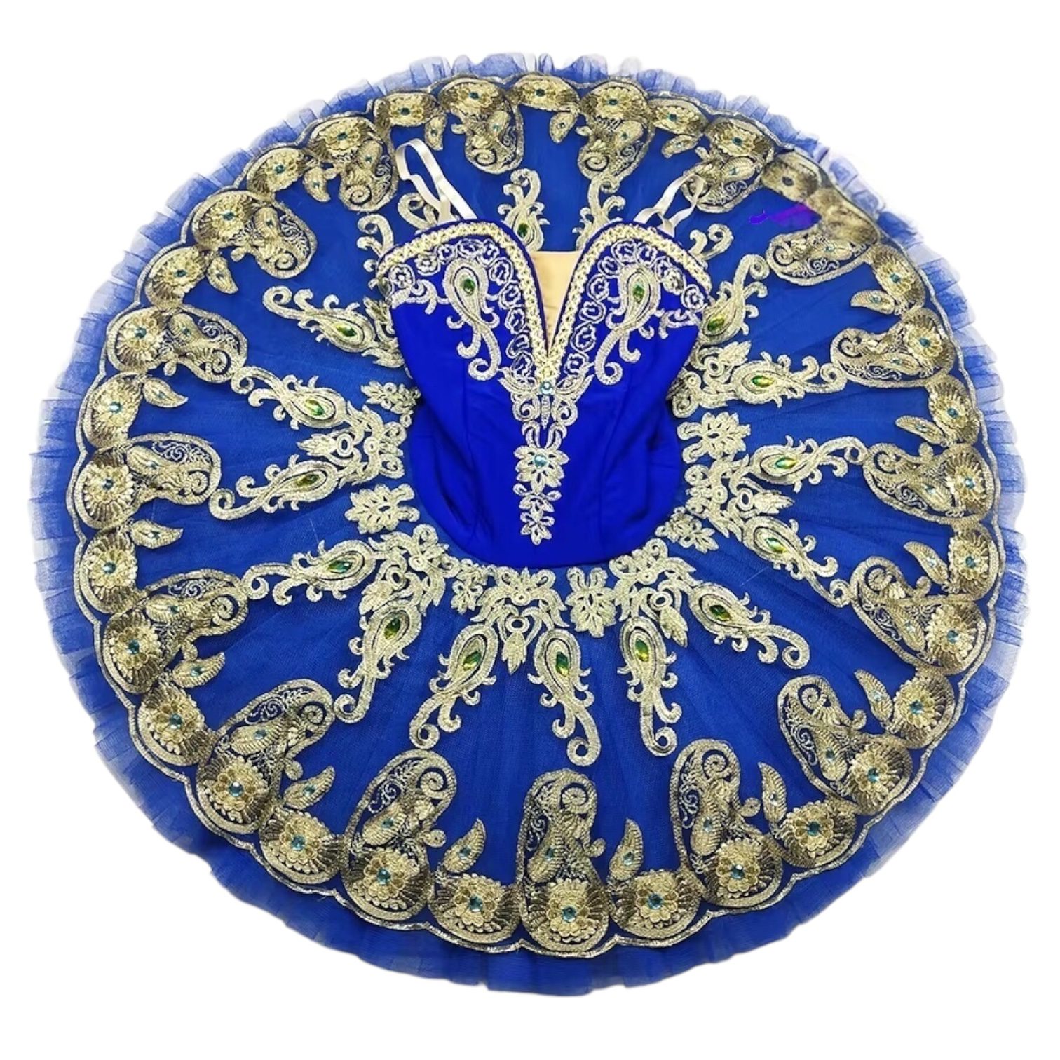 Royal Blue Ballet Costume - Image 4