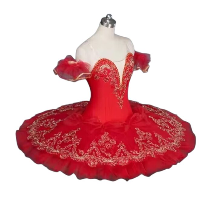 Red ballet dress