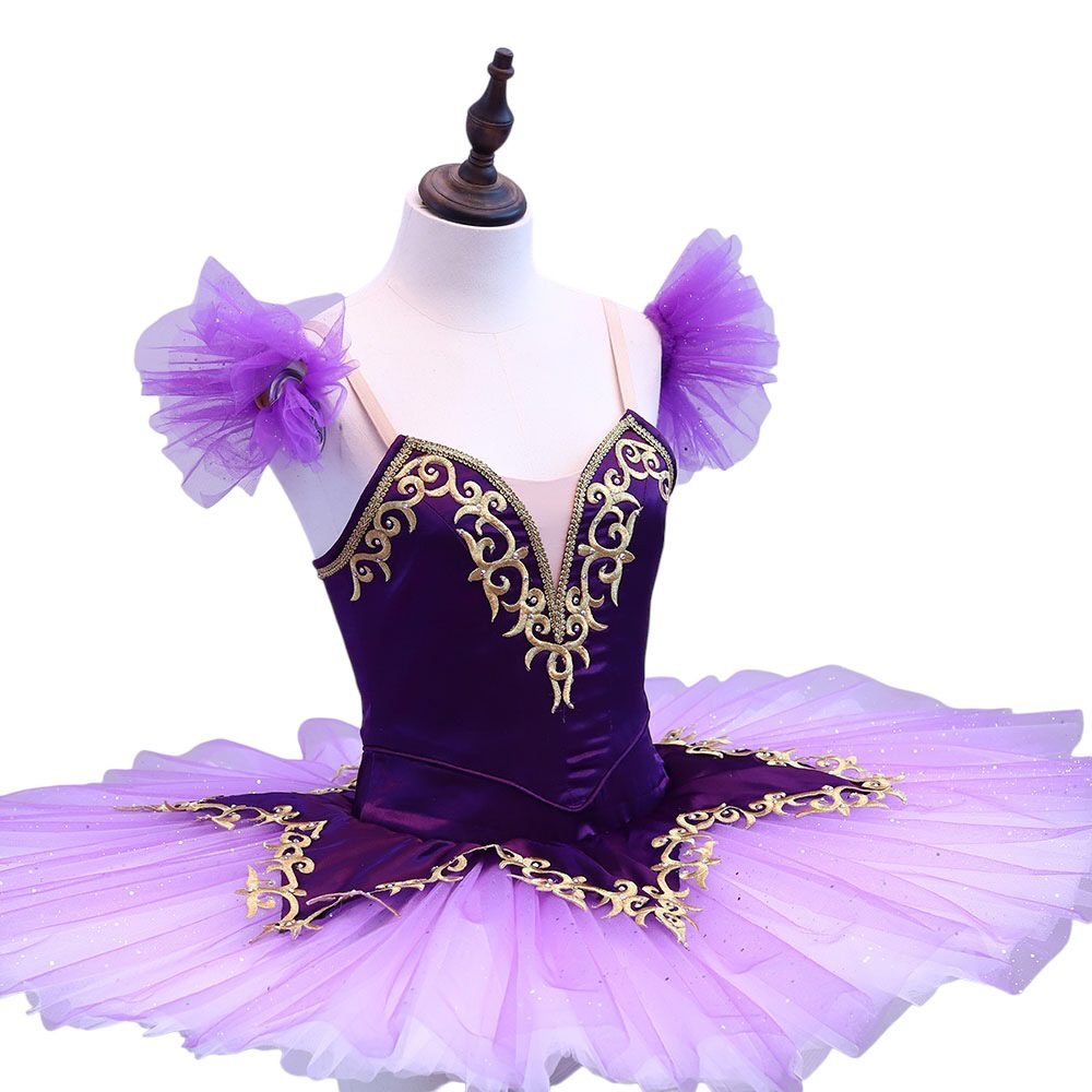 Royal Purple Classical Ballet Tutu - Image 4