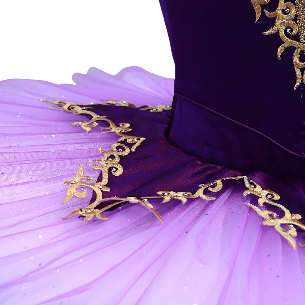 Royal Purple Classical Ballet Tutu - Image 5