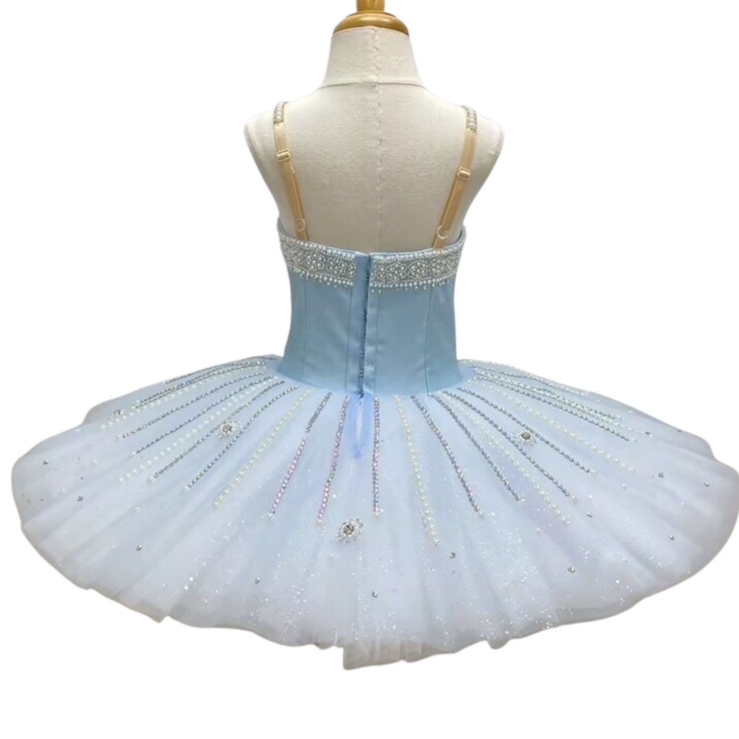 Pale Blue Ballet Tutu | Twirling Ballerinas | Pancake Tutu