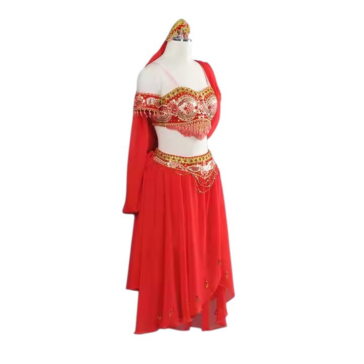 Seraphina red Arabian Ballet Costume - Image 3
