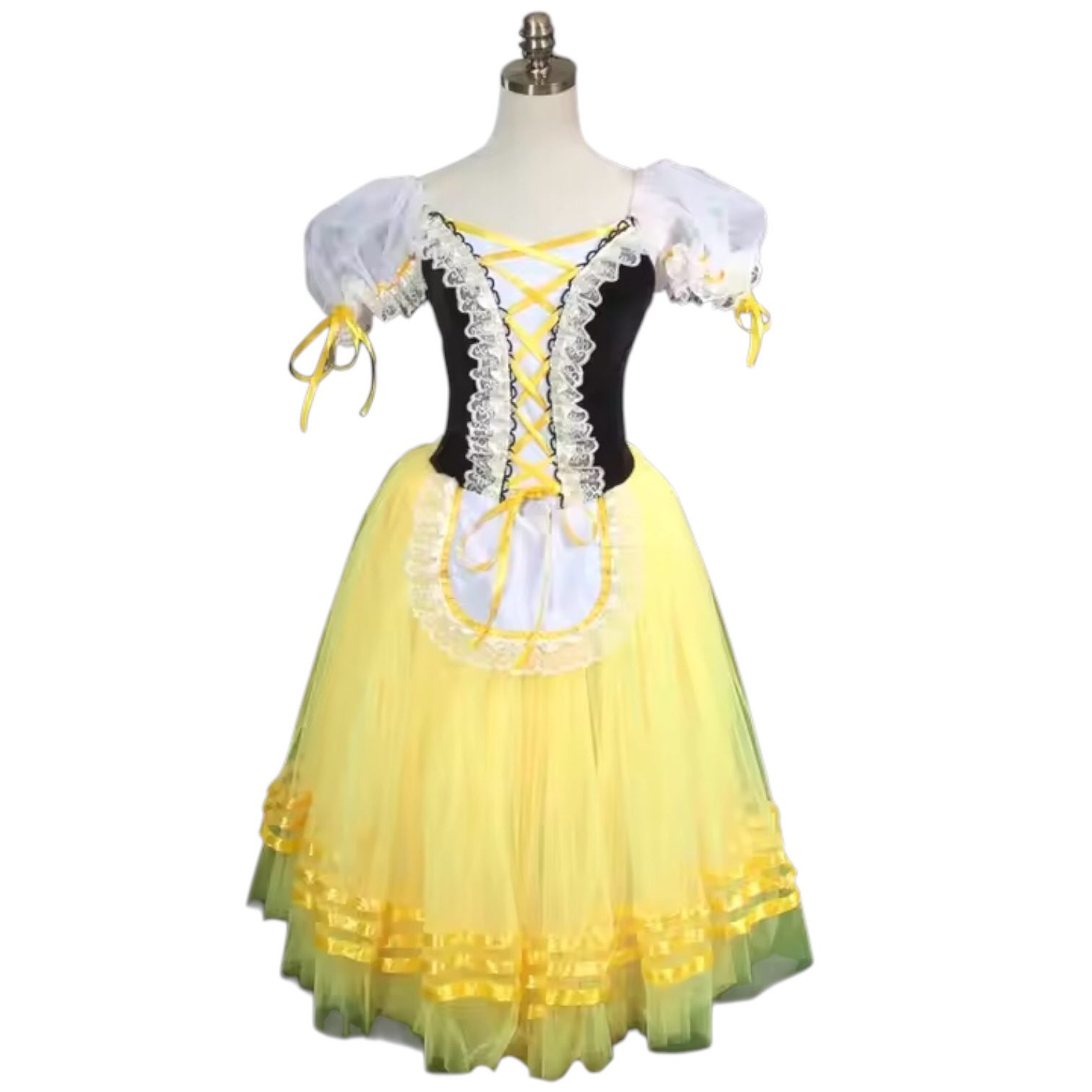Bright yellow Romantic Tutu - Image 3