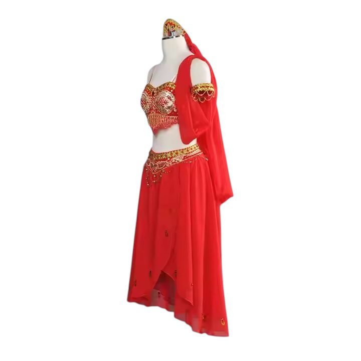 Seraphina red Arabian Ballet Costume - Image 4