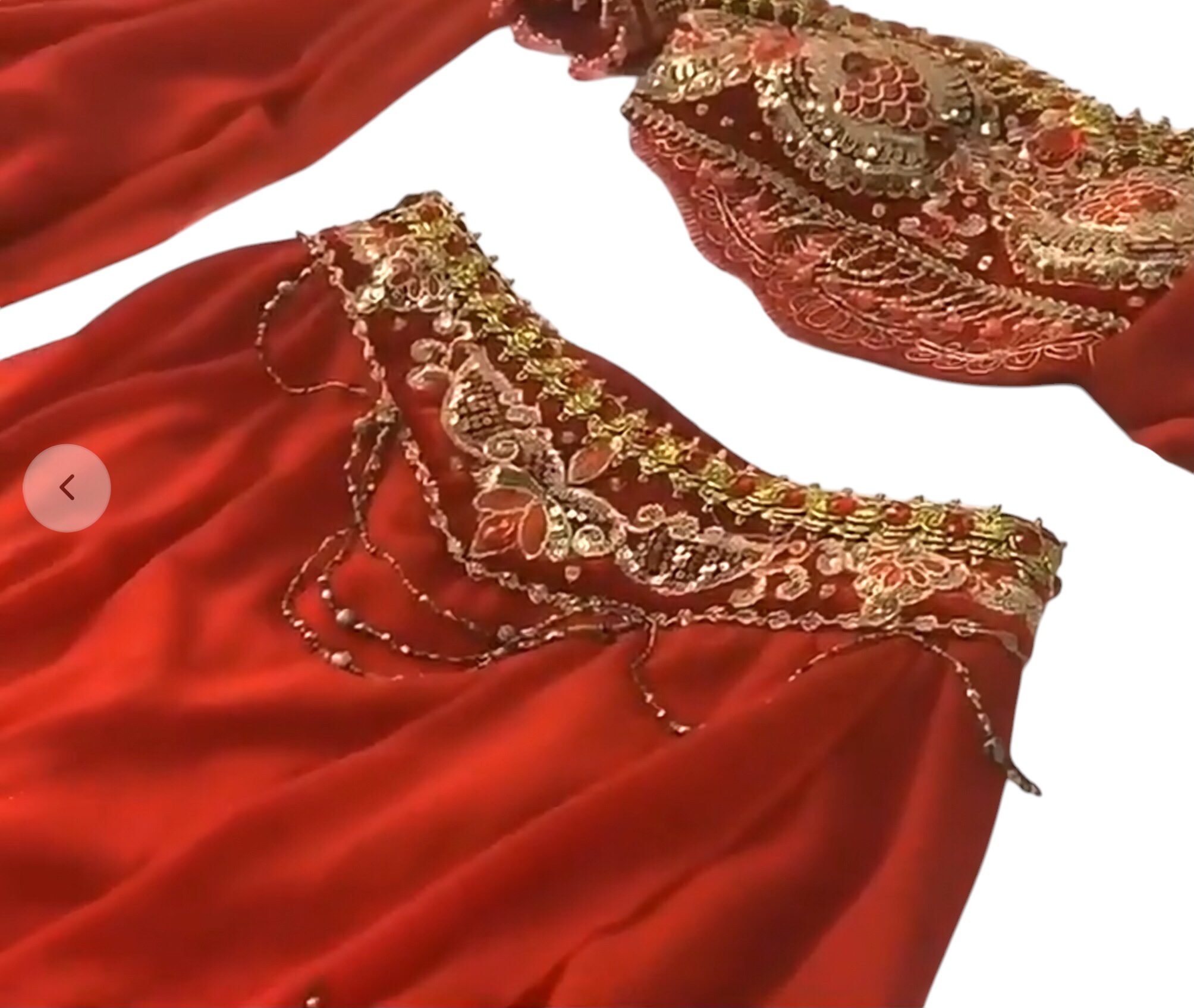 Seraphina red Arabian Ballet Costume - Image 6