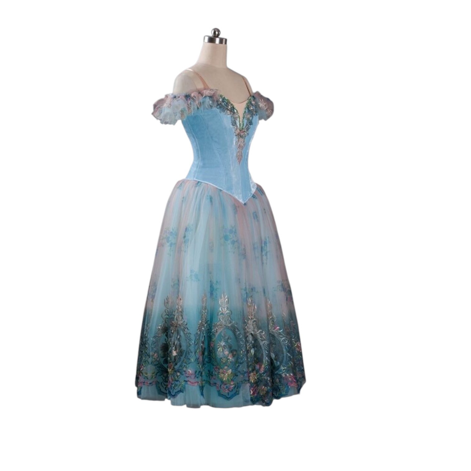 PALE BLUE ROMANTIC TUTU