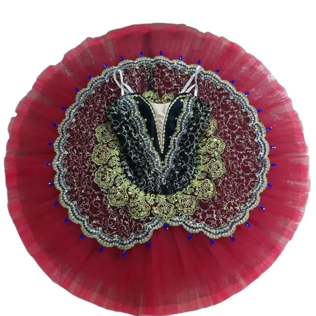 Red Paquita Ballet Tutu