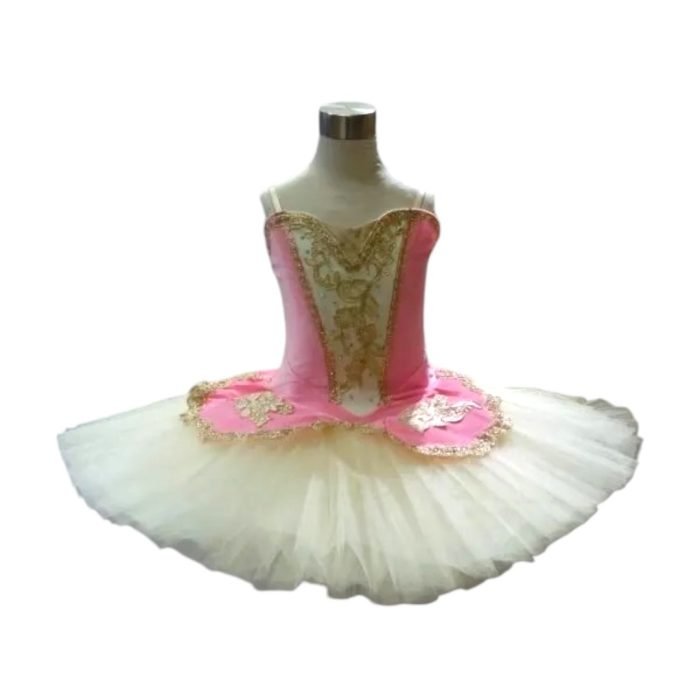 Pink velvet stretch tutu