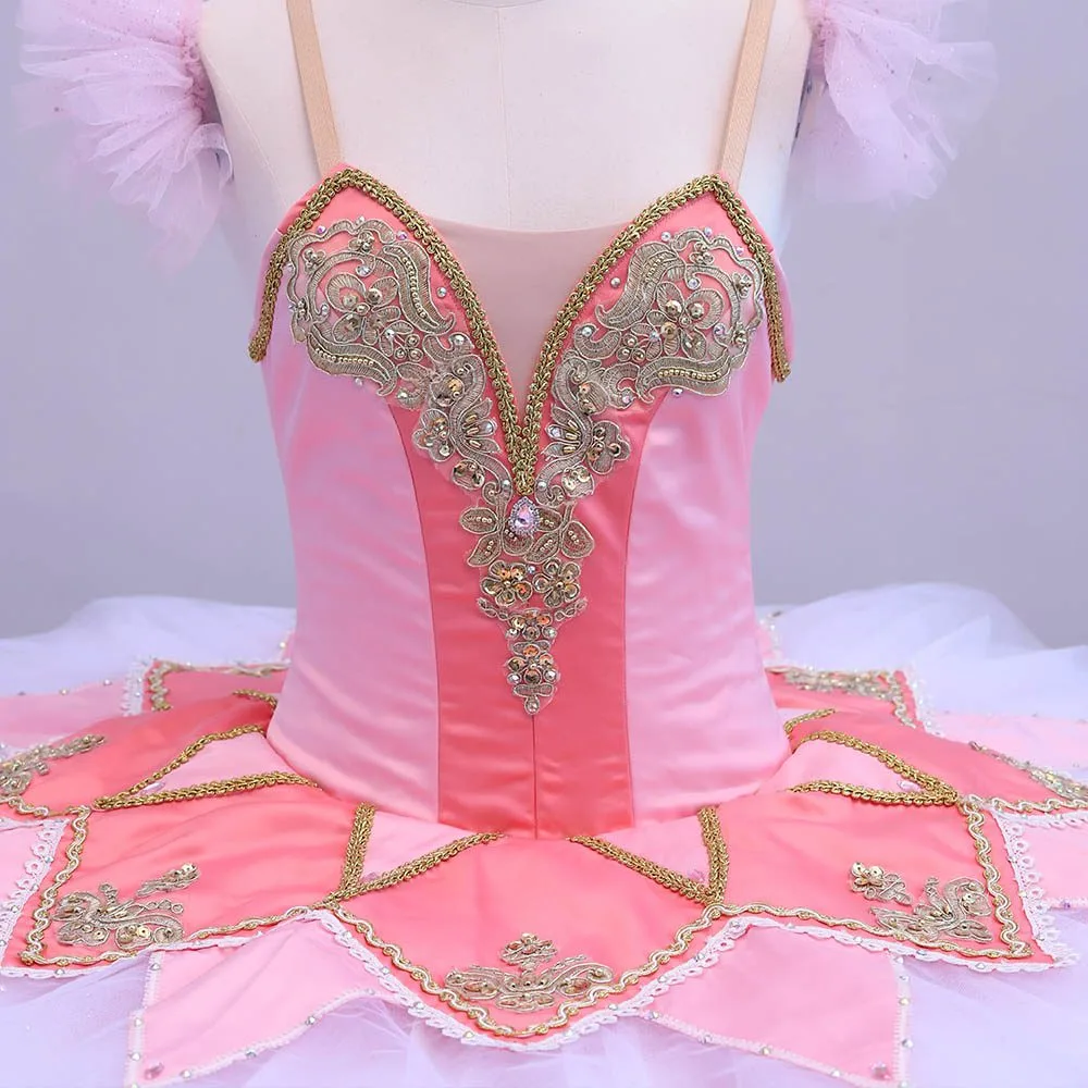 Orange Flower Ballet Tutu - Image 3
