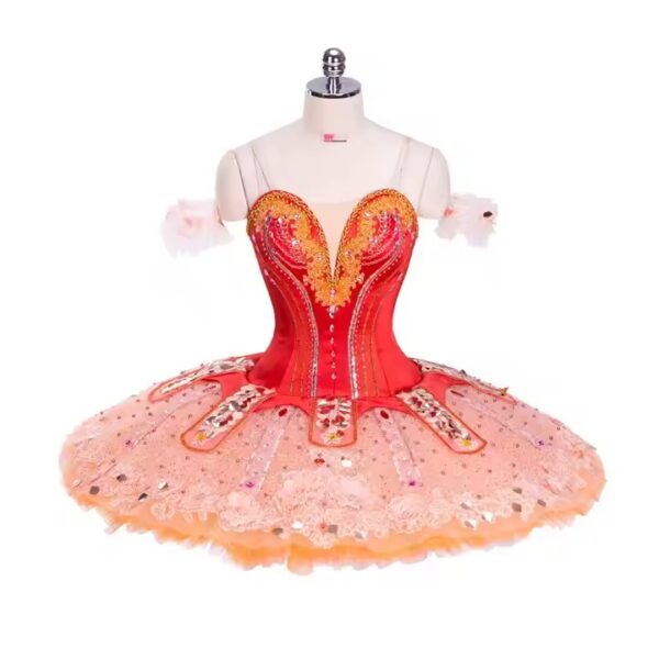 ORANGE ESMERALDA BALLET COSTUME