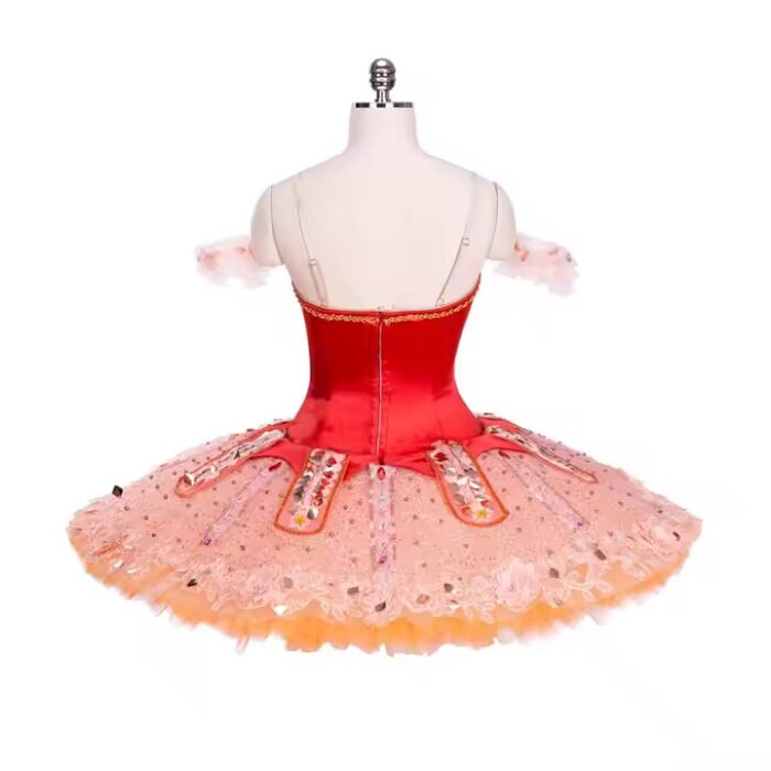 Orange Esmeralda Ballet Costume - Image 4