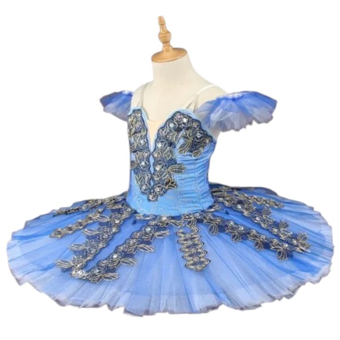 Deep blue performance tutu