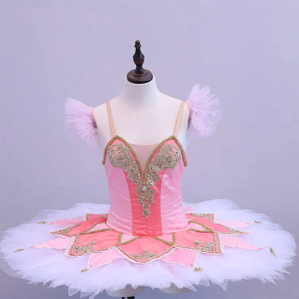 Orange Flower Ballet Tutu - Image 2