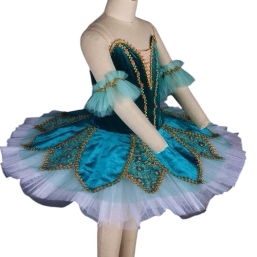 Blue Green Stretch Tutu