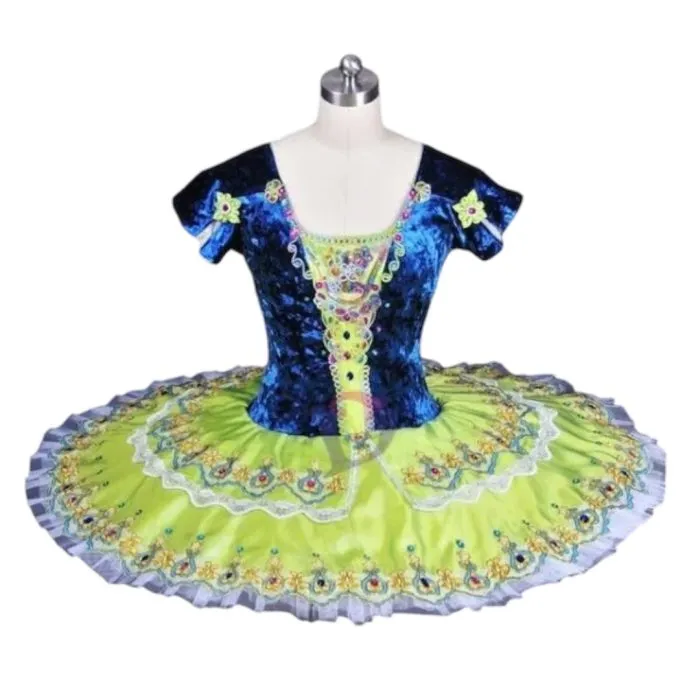 VIVID GREEN BALLET TUTU