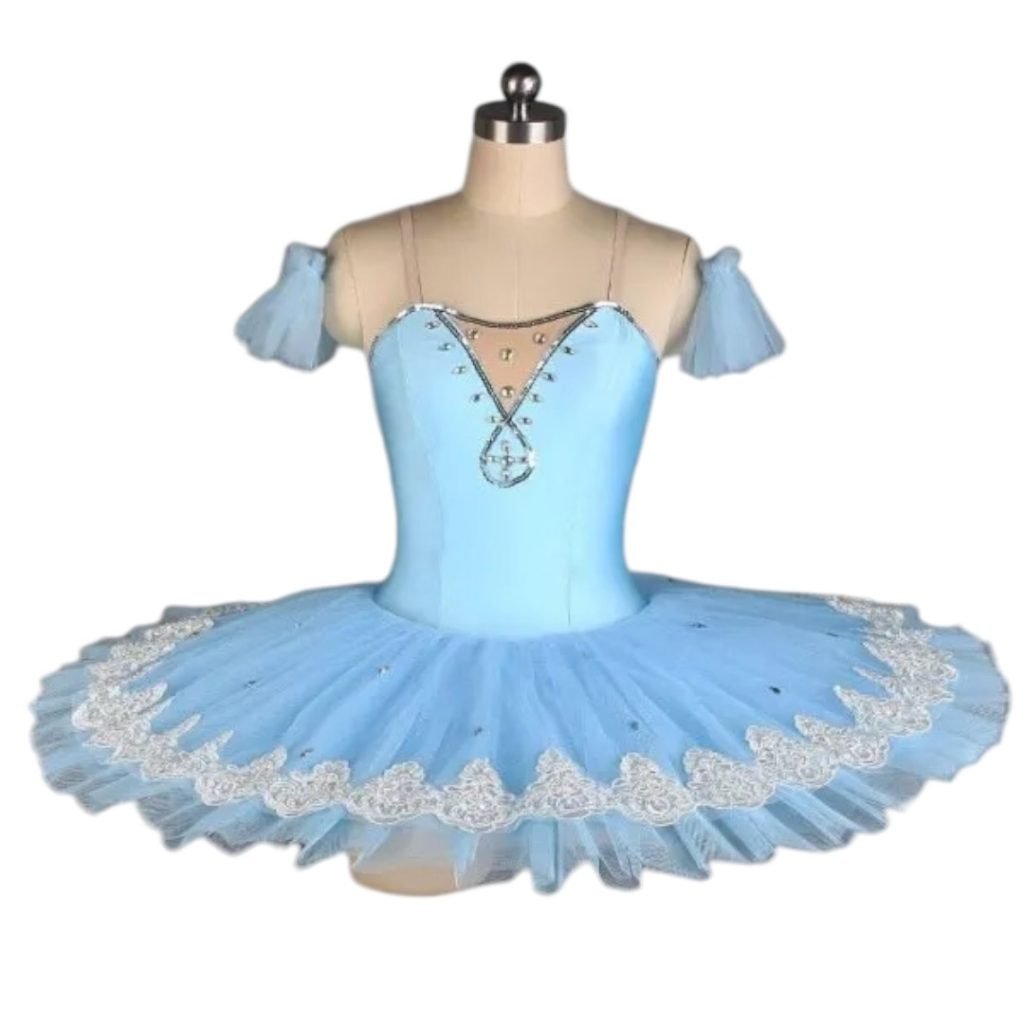 Blue silver ballet tutu