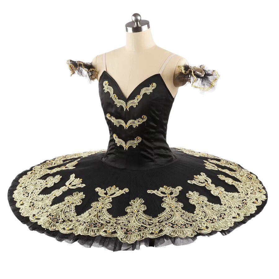 Adult Black Ballet Tutu Side