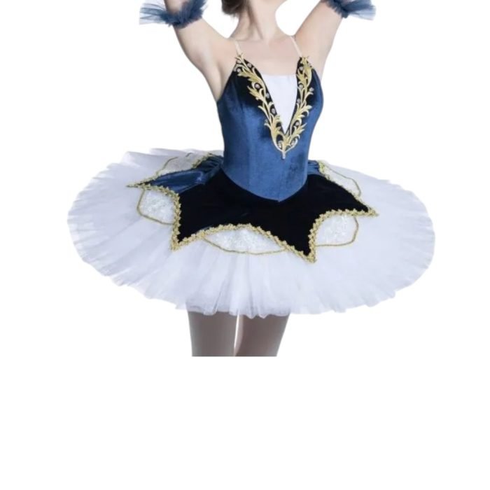 Blue And Gold Ballet Tutu