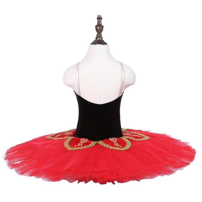 Red Stretch Ballet Tutu