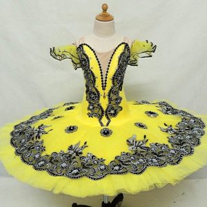 Yellow Spanish Ballet Tutu