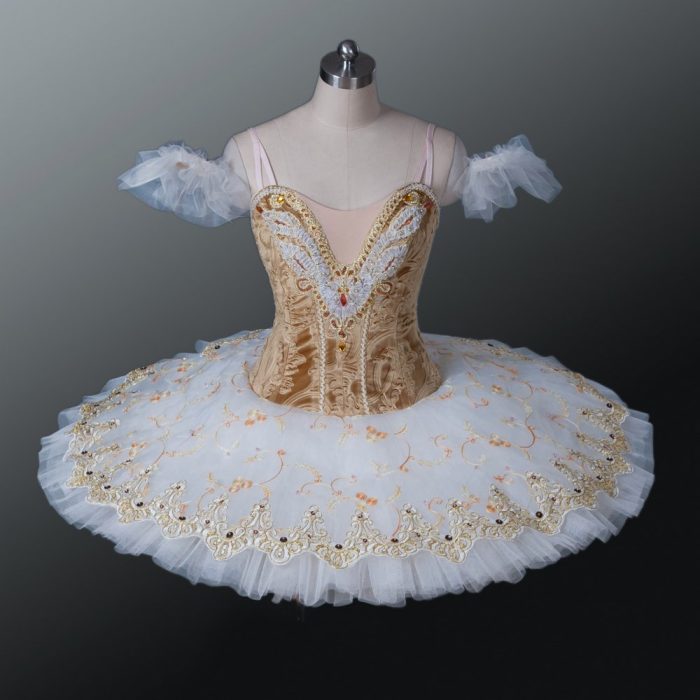 Gold And White Ballet Tutu