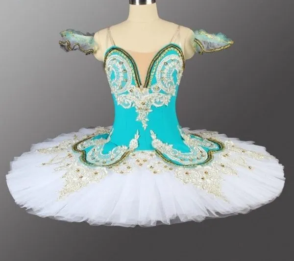 Turquoise Petal Ballet Tutu
