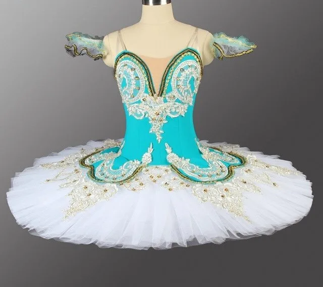 Turquoise Petal Ballet Tutu