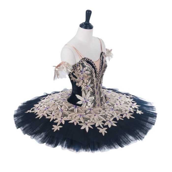 Gold Flowers Ballet Tutu