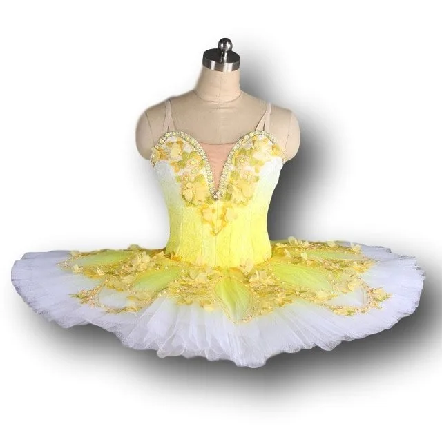 Yellow Flower Ballet Tutu