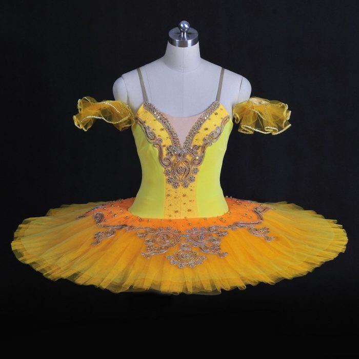 Yellow Tutu Dress