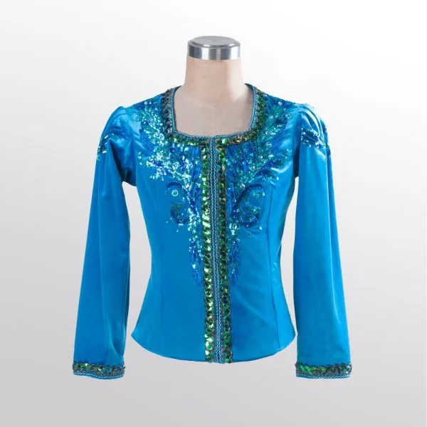 Blue Mens Ballet Tunic