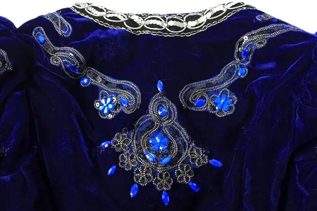 Blue Velvet Ballet Tunic - Image 5