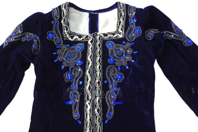 Blue Velvet Ballet Tunic - Image 6