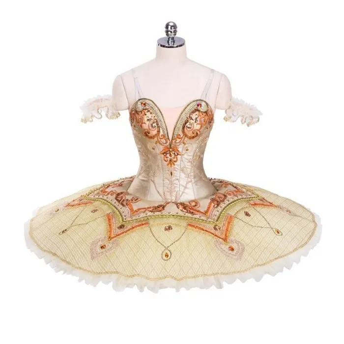 white and gold tutu dress Tutus by Dani legge