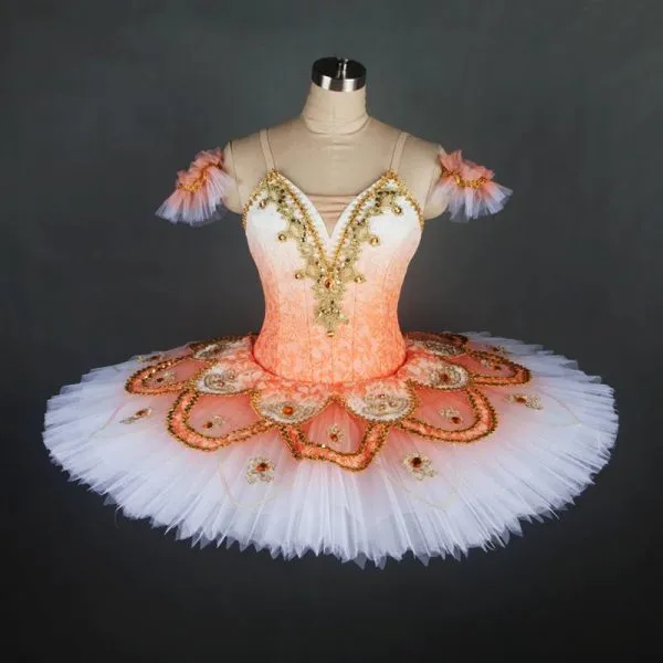 Orange Classical Ballet Tutu