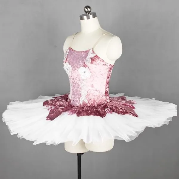 Pink and White Stretch Tutu - Image 6