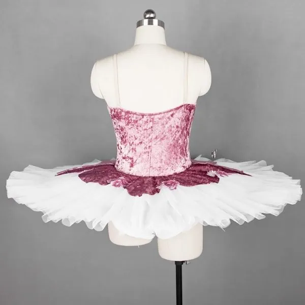Pink and White Stretch Tutu - Image 5