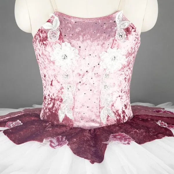 Pink and White Stretch Tutu - Image 4
