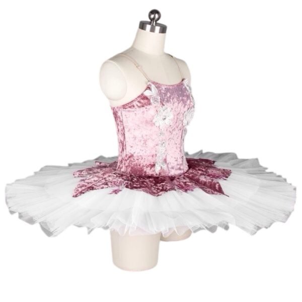 Pink and White Stretch Tutu