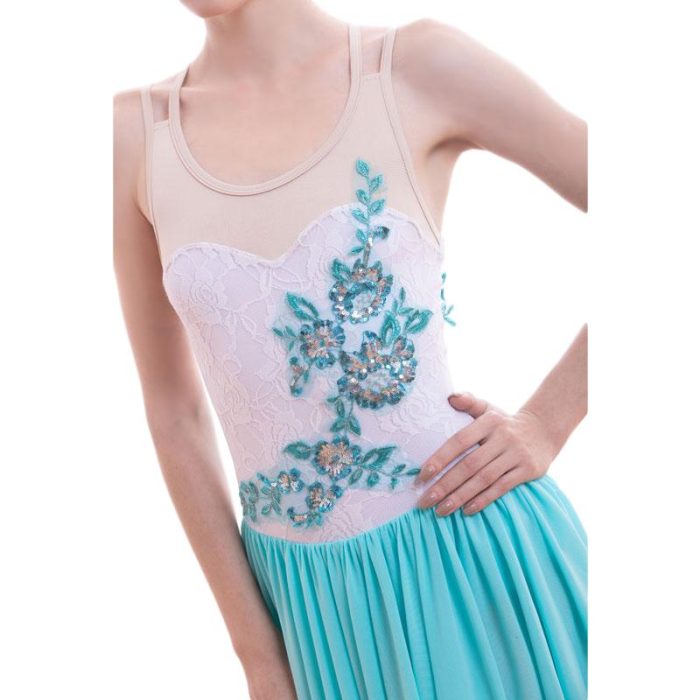 Turquoise Dance Costume - Image 6