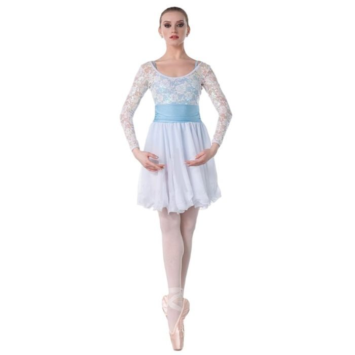 Pale Blue Dance Costume - Image 4