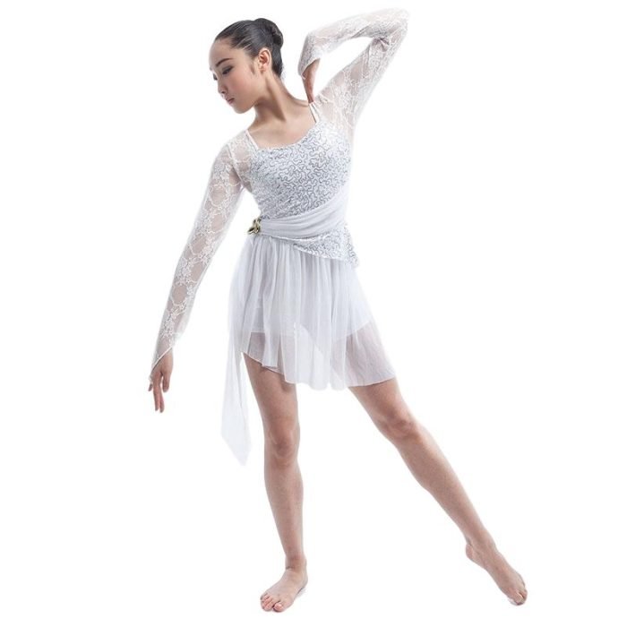 White dance costume