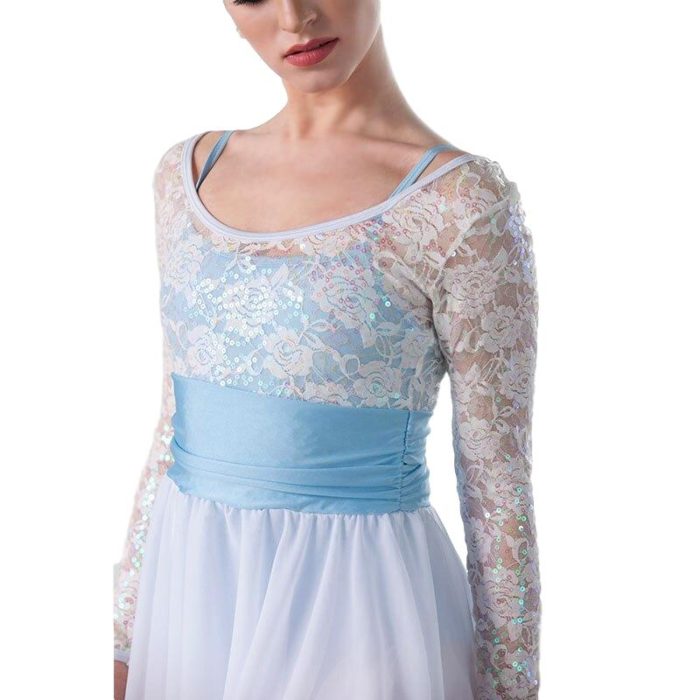 Pale Blue Dance Costume - Image 7