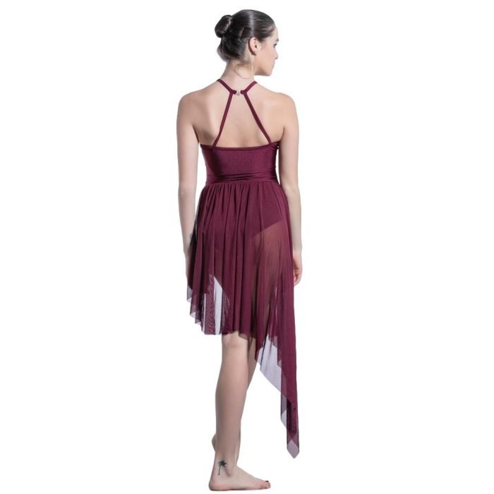 Maroon Dance Costume - Image 4